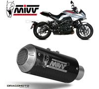 Terminale Scarico MIVV MK3 Carbonio kat per SUZUKI GSX-S 1000 KATANA 2019 > 2023