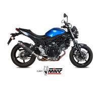 Scarico SUZUKI SV 650 Mivv Oval Carbonio con Coppa Carbonio S.045.L3C
