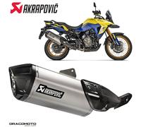 Scarico SUZUKI V-STROM 800 ABS V-Strom Touring 2024 AKRAPOVIC Titanio S-S8SO1...