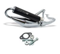 Scarico Tecnigas Q-TRE di cromo per scooter