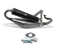 Scarico Tecnigas Q-TRE nero omologazione per CPI Keeway Generic Kymco SYM Euro 2