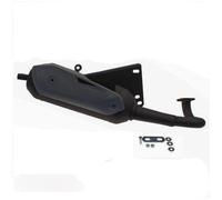 Scarico Tecnigas Silent Pro Derbi / Suzuki Nero