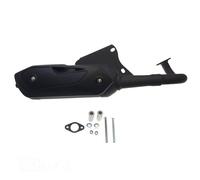 Scarico Tecnigas Silent Pro nero per Piaggio TPH 80 ccm