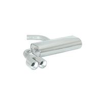 RAGAZZON SCARICO POSTERIORE SPORTIVO INOX TERMINALI TONDI 2x80 MM 50.0094.26