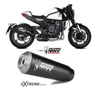Scarico Terminale MIVV CF MOTO CL-X 700 2023 2024 2025 Nero Slip-on CF.003.LC4B