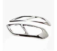 Scarico Terminale Per Ford Per Mondeo 2013-2020 Coperchio di uscita del tubo di scarico del silenziatore della coda dell'auto Tubi Scappamento (Colore : D'argento)