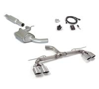 Scarico + terminali Ragazzon 50.0824.35 omologato Volkswagen Golf MK7.5