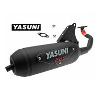 YASUNI Scarico Eco - Acciaio Nero, nero