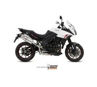 Scarico TRIUMPH TIGER 1050 Mivv Oval Titanio con Coppa Carbonio T.014.LNC