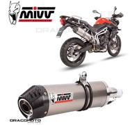MIVV Oval silenziatore Titanio o carbonio