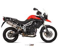 Scarico TRIUMPH TIGER 800 XC / XR / XRx / XCx / XRT / XCA Mivv Suono Inox