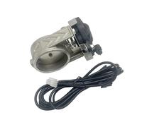 Scarico Tubo Marmitta Kit Valvola Elettronica Per Tubo Di Scarico Auto 51 63 76MM Kit Controller A Pulsante Interruttore Controller Universale(Valve 63mm)