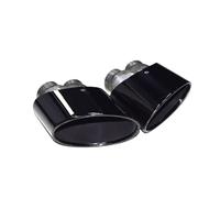 Scarico Tubo Marmitta Terminale Di Scarico Per RS3 RS4 RS4 RS5 RS6 Per S3 S4 S5 S6 Doppio Terminale Scarico Interno Scarico Tubo Scarico Accessori Per Auto(Nero)