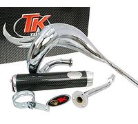 Scarico Turbo Kit BUFANDA RQ cromo per Aprilia, Derbi, Gilera