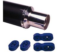 Scarico Universale Gomma Blu 4x1.2mm p/stuk