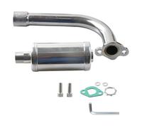 scarico universale moto Per Predator 212 196cc 224cc 6,5 CV CT200U