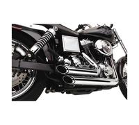 Scarico vance & hines 2-1/2" shortshots sfalsato exh cromo 91-05 dyna