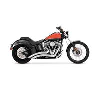 Scarico vance & hines big radius 2-2 da 2-1/2" cromato softail 86-17