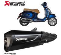 Scarico VESPA GTS 300 HPE ABS Touring 2021-2022 AKRAPOVIC Nero S-VE3SO10-HZDFBL