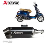 Scarico VESPA PRIMAVERA 125 IGET ABS 3V Touring 2021-2022 AKRAPOVIC Nero S-VE...