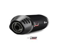 UY.015.L3C - Terminali Scarico Marmitte Mivv Oval Carbon Cap Yamaha FZ6 04/13