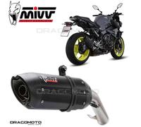 Mivv Suono Yamaha Mt-10/fz-10 2016-22 Y.057.l9 Homologated Slip On Muffler Argento Homologated