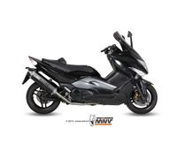 Scarico YAMAHA T-MAX 500 Mivv Speed Edge Inox Nero Y.035.LRB