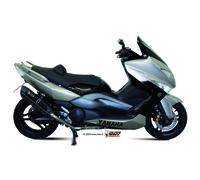 Scarico Completo MIVV Suono Nero Acciaio inox per Yamaha T-Max 500 2008 > 2011