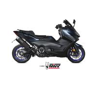Y.073.LR1TBN - Scarico Completo Mivv SR-1 Titanio Nero YAMAHA T-MAX 560 (22-23)