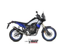Y.064.LZ - Terminale Scarico MIVV OVAL Nero YAMAHA Ténéré 700 (19-23)
