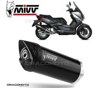 MV.YA.0002.LV - Terminale Scarico MIVV MOVER Inox Nero YAMAHA X-MAX 125 (17-20)