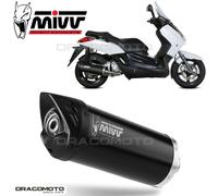 MV.YA.0003.LV - Terminale Scarico MIVV MOVER Inox Nero YAMAHA X-MAX 250 (06-16)