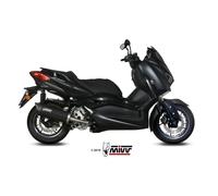 Scarico YAMAHA X-MAX 300 Mivv Mover Inox Verniciato Nero MV.YA.0001.LV
