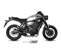Scarico YAMAHA XSR 700 Mivv Oval Carbonio con Coppa Carbonio Y.053.L3C
