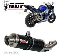 Y.001.L2S - Terminale Scarico Marmitta Mivv GP Carbon Yamaha YZF 1000 R1 98/01