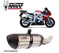Terminale Scarico MIVV Suono Acciaio inox per Yamaha Yzf 600 R6 1999 > 2002