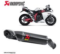Scarico YAMAHA YZF-R1 1000 2009-2014 AKRAPOVIC Carbonio RC S-Y10SO10-HZC