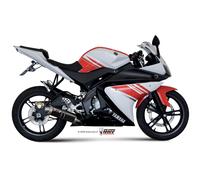 Scarico YAMAHA YZF R125 Mivv Gp Inox Nero Y.030.LXB