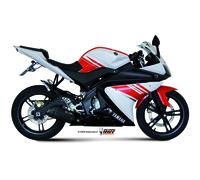 Scarico YAMAHA YZF R125 Mivv Suono Inox Nero Y.030.L9