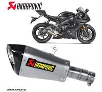 Scarico YAMAHA YZF-R6 600 2010-2020 AKRAPOVIC Titanio RC S-Y6SO9-ASZ