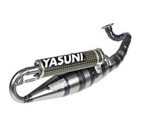 Scarico YASUNI Carrera 16/07 Carbonio/Aramide - YAMAHA Breeze 50