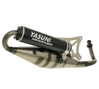 Scarico Yasuni Scooter Z nero per Piaggio Typhoon Gilera Runner Aprilia