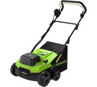 Scarificatore Arieggiatore Prato 48V (24V X2) Brushless 2-In-1, Larghezza 38 Cm,