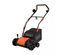 Black & Decker Arieggiatore elettrico scarificatore con sacco raccolta (1200W)