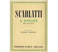 Scarlatti 6 sonate per pianoforte Scionti - Curci