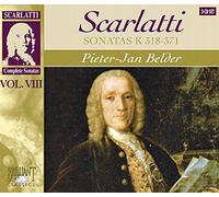 Scarlatti - Keyboard Sonatas, Vol 8: K318-K371 by Pieter Jan Belder