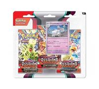 Pokemon Ossidiana Infuocata Blister 3 Buste + 1 Card