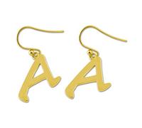 Scarlet A per orecchini ateo - [3/4" alto], One_Size, Metallo