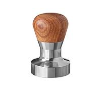 Scarlet espresso | Tamper »Passion« per barista; con manico ergonomico in PVC o legno nobilitato a scelta e base di precisione in acciaio inox (49 mm)