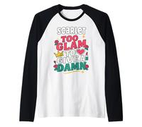 Scarlet Personalized Women's Gift Custom Scarlet Maglia con Maniche Raglan